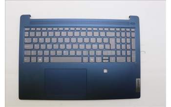 Lenovo 5CB1P33520 C-Cover with keyboard, Nordic, Abyss Blue, Backlight, FingerPrint, UK