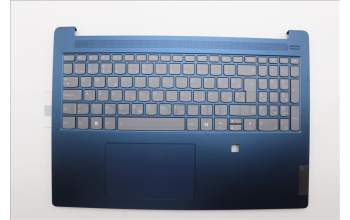 Lenovo 5CB1P33527 C-Cover with keyboard, Slovenian, Abyss Blue, Backlight, FingerPrint, UK