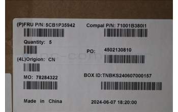 Lenovo 5CB1P35942 Tastatur inkl. Topcase BEL C83DC NFP AB BLAI AL