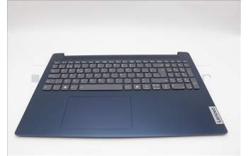 Lenovo 5CB1P35942 C-Cover with keyboard, Belgian, Abyss Blue, Backlight, Non-Fingerprint, UK
