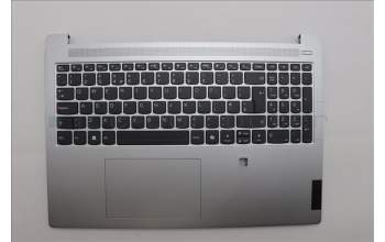 Lenovo 5CB1P35961 C-Cover with keyboard, UK English, Cloud Grey, Non-Backlight, FingerPrint, UK
