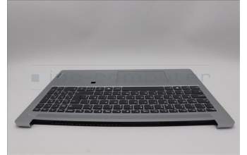 Lenovo 5CB1P35961 C-Cover with keyboard, UK English, Cloud Grey, Non-Backlight, FingerPrint, UK