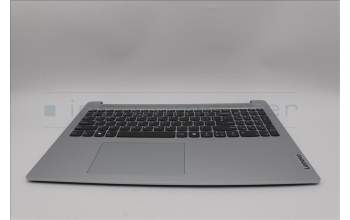 Lenovo 5CB1P35983 C-Cover with keyboard, US English Euro, Cloud Grey, Non_Backlight, Non_FingerPrint