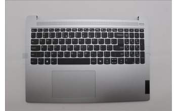 Lenovo 5CB1P35983 C-Cover with keyboard, US English Euro, Cloud Grey, Non-Backlight, Non-FingerPrint, US