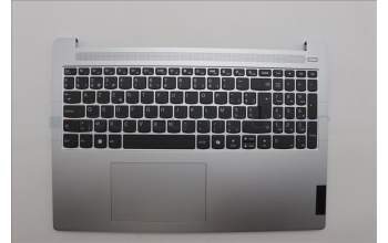 Lenovo 5CB1P41206 C-Cover with keyboard, Belgian, Cloud Grey, Non-Backlight, Non-FingerPrint, UK