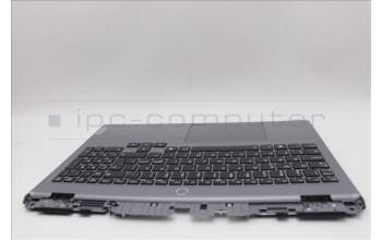 Lenovo 5CB1P43431 C-Cover with keyboard, Nordic, RGB Backlight, UK