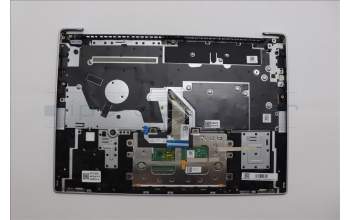 Lenovo 5CB1P43473 C-Cover with keyboard, US English Euro, Cloud Grey, Backlight, FingerPrint, US