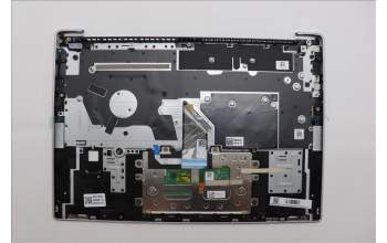 Lenovo 5CB1P48980 C-Cover with keyboard, Italian, Cloud Grey, Backlight, FingerPrint, UK