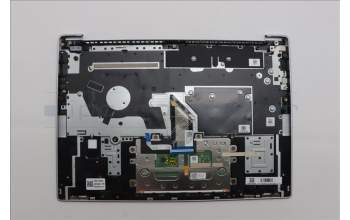 Lenovo 5CB1P48981 C-Cover with keyboard, Spanish, Cloud Grey, Backlight, FingerPrint