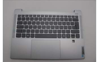 Lenovo 5CB1P48994 C-Cover with keyboard,Switzerland,Cloud Grey,Backlight,FingerPrint