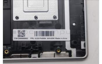Lenovo 5CB1P48994 C-Cover with keyboard,Switzerland,Cloud Grey,Backlight,FingerPrint