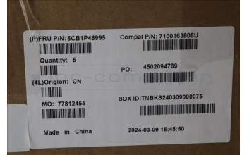 Lenovo 5CB1P48995 Tastatur inkl. Topcase BUL C83DA FP CG BLAI AL