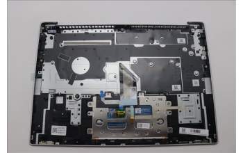 Lenovo 5CB1P48995 C-Cover with keyboard, Bulgarian, Cloud Grey, Backlight, FingerPrint, UK