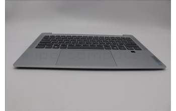 Lenovo 5CB1P48995 C-Cover with keyboard, Bulgarian, Cloud Grey, Backlight, FingerPrint, UK