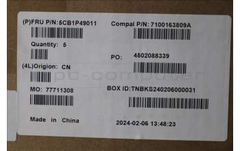 Lenovo 5CB1P49011 Tastatur inkl. Topcase ITA C83DA NFP CG BLAI AL