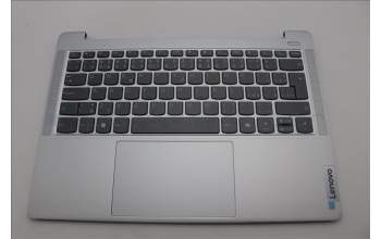 Lenovo 5CB1P49162 C-Cover with keyboard, Czech Slovakian, Cloud Grey, Backlight, Non-FingerPrint, UK