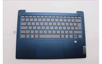 Lenovo 5CB1P49185 C-Cover with keyboard, German, Abyss Blue, Backlight, FingerPrint, UK