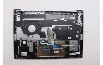 Lenovo 5CB1P49448 C-Cover with keyboard, US English Euro, Cloud Grey, Non_Backlight, FingerPrint