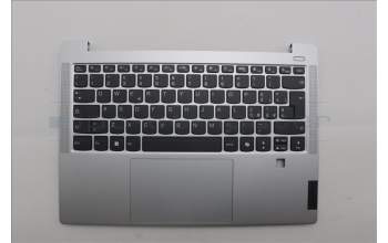 Lenovo 5CB1P49457 C-Cover with keyboard, Italian, Cloud Grey, Non-Backlight, FingerPrint, UK