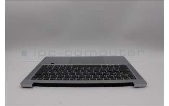 Lenovo 5CB1P49458 C-Cover with keyboard, Spanish, Cloud Grey, Non-Backlight, FingerPrint, UK