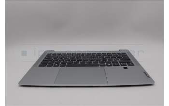 Lenovo 5CB1P49460 C-Cover with keyboard, Portuguese, Cloud Grey, Non-Backlight, FingerPrint, UK