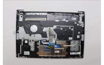 Lenovo 5CB1P49468 C-Cover with keyboard, Belgian, Cloud Grey, Non-Backlight, FingerPrint, UK