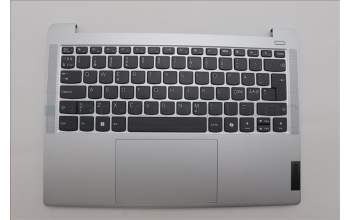 Lenovo 5CB1P49621 C-Cover with keyboard, Nordic, Cloud Grey, Non_Backlight, Non_FingerPrint