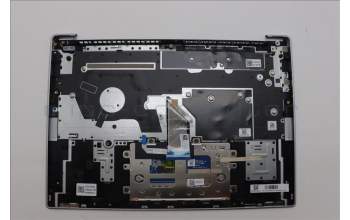 Lenovo 5CB1P49626 C-Cover with keyboard, Belgian, Cloud Grey, Non-Backlight, Non-FingerPrint, UK