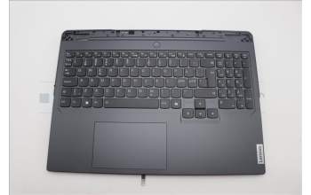 Lenovo 5CB1P50106 C-Cover with keyboard, Nordic, Onyx Grey, UK