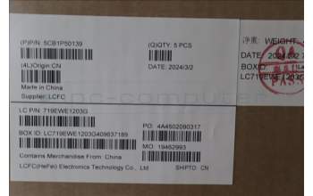 Lenovo 5CB1P50139 C-Cover with keyboard, Russian, Grey, RGB Backlight, US