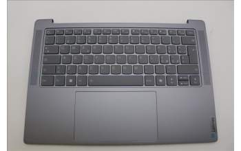 Lenovo 5CB1P50263 C-Cover with keyboard, Italian, Luna Grey, UK