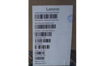 Lenovo 5CB1P50310 Tastatur inkl. TopcaseASM JPN H83E2 TT PST DIS