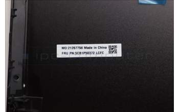 Lenovo 5CB1P50372 ME473_D_COVER_SUB_ASSY_AL_BLACK