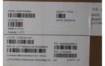 Lenovo 5CB1P50460 COVER FRU ME472_D_COVER_SUB_ASSY_AL BK