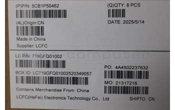 Lenovo 5CB1P50462 COVER FRU D_COVER_AL_WLAN_ASSY