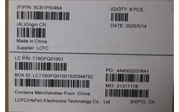 Lenovo 5CB1P50464 COVER FRU D_COVER_MGAL_WLAN_ASSY