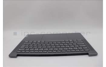 Lenovo 5CB1P53843 C-Cover with keyboard,French,Luna Grey