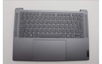 Lenovo 5CB1P54077 C-Cover with keyboard,Portuguese,Luan Grey,Puresight Logo