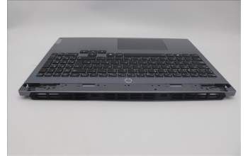 Lenovo 5CB1P55234 C-Cover with keyboard, Spanish, Luna Grey, Backlight, UK