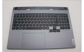 Lenovo 5CB1P55288 C-Cover with keyboard, French, Luna Grey, Backlight, US