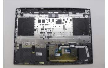 Lenovo 5CB1P55587 C-Cover with keyboard, German, Luna Grey, RGB Backlight, UK