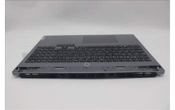 Lenovo 5CB1P55661 C-Cover with keyboard, Czech Slovakian, Luna Grey, RGB Backlight, UK