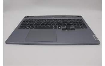Lenovo 5CB1P55688 C-Cover with keyboard, Ukraine, Luna Grey, RGB Backlight, US