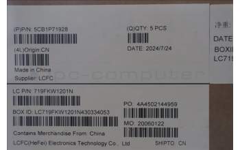 Lenovo 5CB1P71928 Tastatur inkl. Topcase ASM_HUN L 83GWFP BK