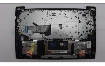 Lenovo 5CB1P73683 C-Cover with keyboard, Greek, Black, Non-Fingerprint, US