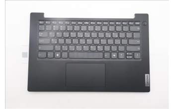 Lenovo 5CB1P73685 C-Cover with keyboard, Hebrew, Black, Non-Fingerprint, US