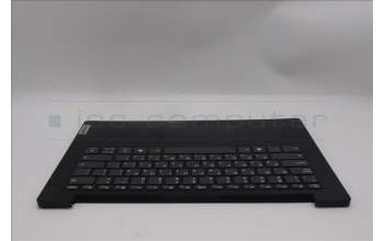Lenovo 5CB1P73685 C-Cover with keyboard, Hebrew, Black, Non-Fingerprint, US