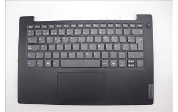 Lenovo 5CB1P73696 C-Cover with keyboard, Spanish, Black, Non-Fingerprint, UK