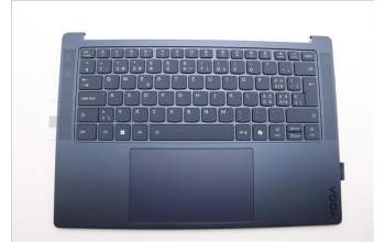 Lenovo 5CB1P73836 C-Cover with keyboard, Switzerland, Cosmic Blue, UK