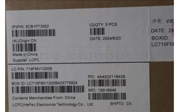 Lenovo 5CB1P73922 Tastatur inkl. Topcase ASM_UK L83ED_CB